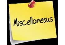 Miscellaneous