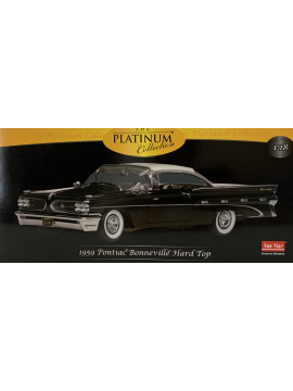 SUN STAR PLATINUM 1:18 1959 PONTIAC BONNEVILLE HARD TOP