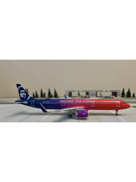 GEMINI JETS 1:200 ALASKA “ MORE TO LOVE” AIRBUS A321