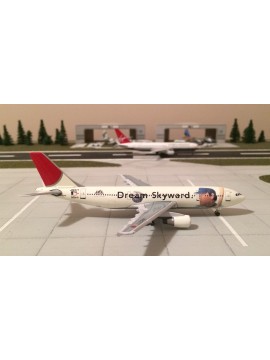 AEROCLASSICS 1:400 JAL AIRBUS A300 