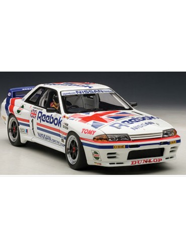 AUTOART 1:18 NISSAN SKYLINE GT-R R32 GROUP A 1990 REEBOK #1