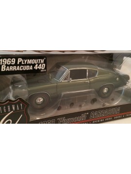 HIGHWAY61 1:18 1969 PLYMOUTH BARRACUDA 440