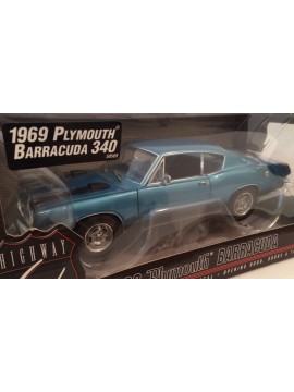 HIGHWAY61 1:18 PLYMOUTH BARRACUDA 340