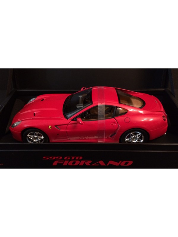 HotWheels Elite 1:18 Ferrari 599 GTB Fiorano monza red